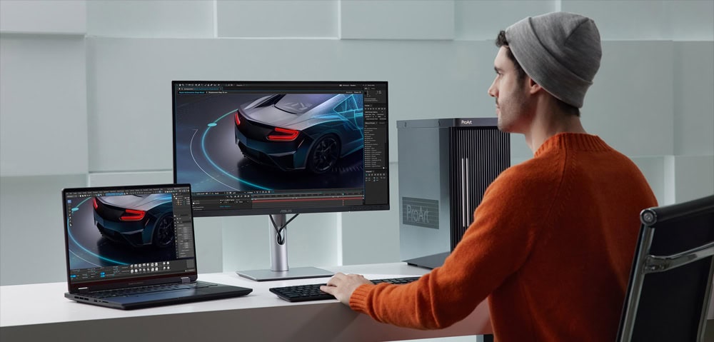 ProArt Display PA329CRV ASUS ProArt PA329CRV 31.5 inç 60Hz 5ms UHD Adaptive Sync IPS Pivot Monitör h9