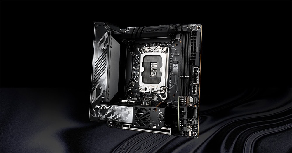 ROG Strix Z890-I Gaming WiFi asus-rog-strix-z890-i-gaming-wifi-8800mhz-oc-ddr5-soket-lga1851-m-2-hdmi-mini-itx-anakart