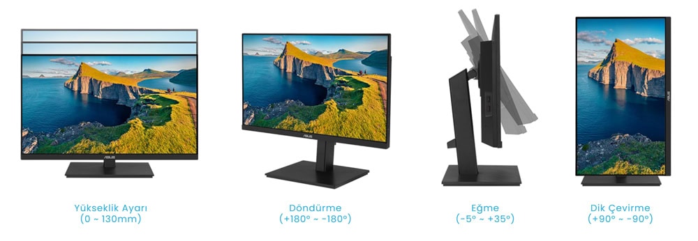 ASUS VA24ECPSN Monitör h9