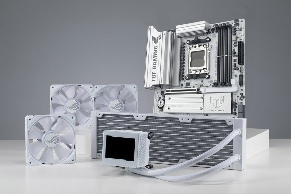 TUF GAMING B850M-PLUS WIFI7 W asus-tuf-gaming-b850m-plus-wifi7-w-8000mhz-oc-ddr5-soket-am5-m-2-hdmi-dp-matx-anakart