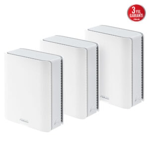 Asus Zenwifi Bt8 Be14000 Tri Band Wifi 7 Aimesh Kablosuz Mesh Sistemi Beyaz Uclu Paket 2