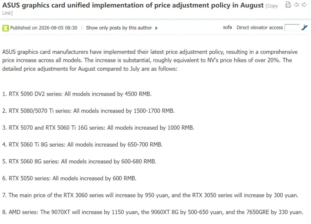 August Gpu Price Hike 1