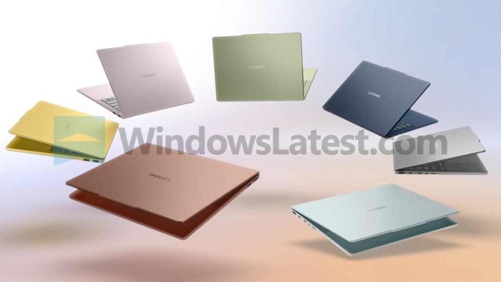 Leaked Marketing Images Show The Lenovo Ideapad Vibe Budget Laptop In Seven Distinct Color Finishes