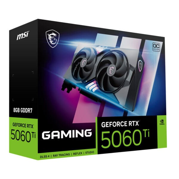 Msi Geforce Rtx 5060 Ti 8g Gaming Oc 8gb Gddr7 128 Bit Dlss 4 Ekran Karti Fc10