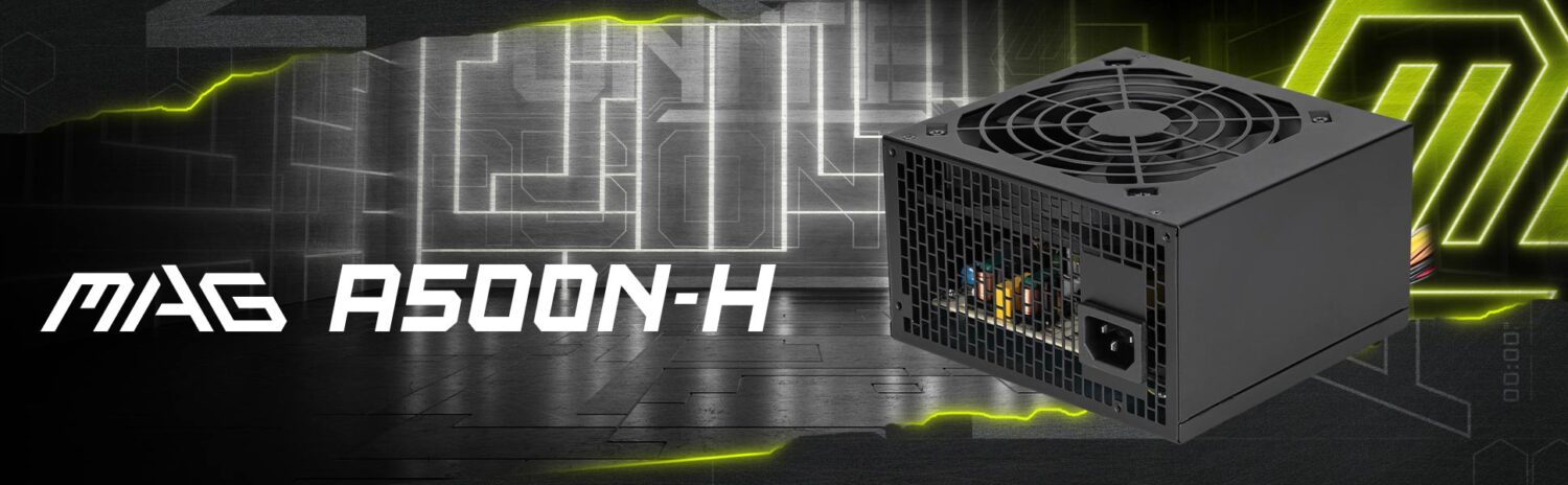 MSI MAG A500N-H 500W ATX Güç Kaynağı h1