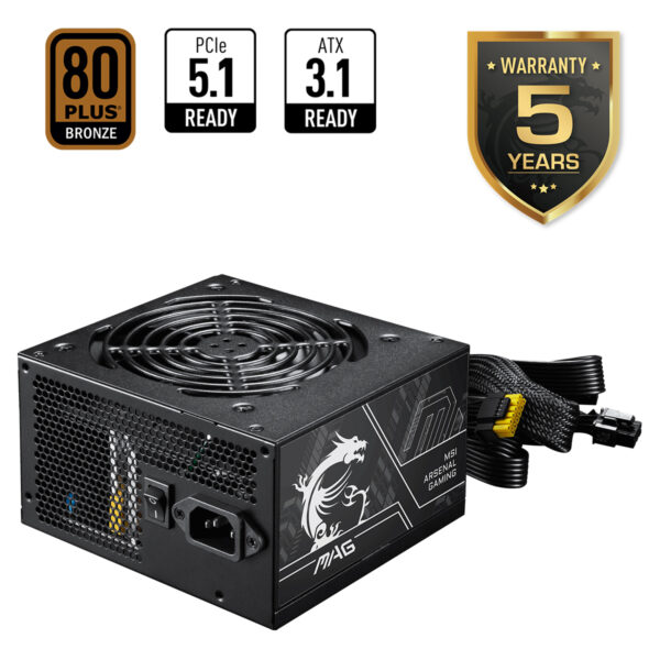 Msi Mag Forge 121a B75 Pcie5 Ii 4x120mm Argb Fan Temperli Cam Usb 3 0 Mag A750bn Pcie5 Ii 750w 80 Bronze Mid Tower Atx Gaming Kasa Fc13