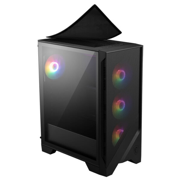 Msi Mag Forge 121a B75 Pcie5 Ii 4x120mm Argb Fan Temperli Cam Usb 3 0 Mag A750bn Pcie5 Ii 750w 80 Bronze Mid Tower Atx Gaming Kasa Fc4