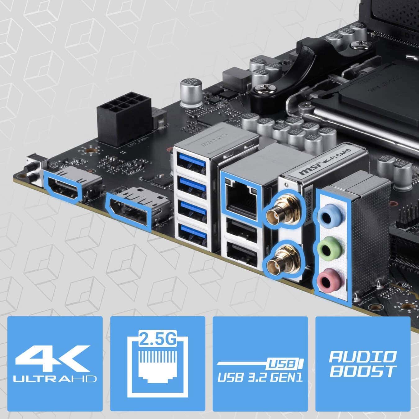 MSI PRO A620AM-G EVO WIFI 7200MHz (OC) DDR5 Soket AM5 M.2 HDMI DP mATX Anakart h2