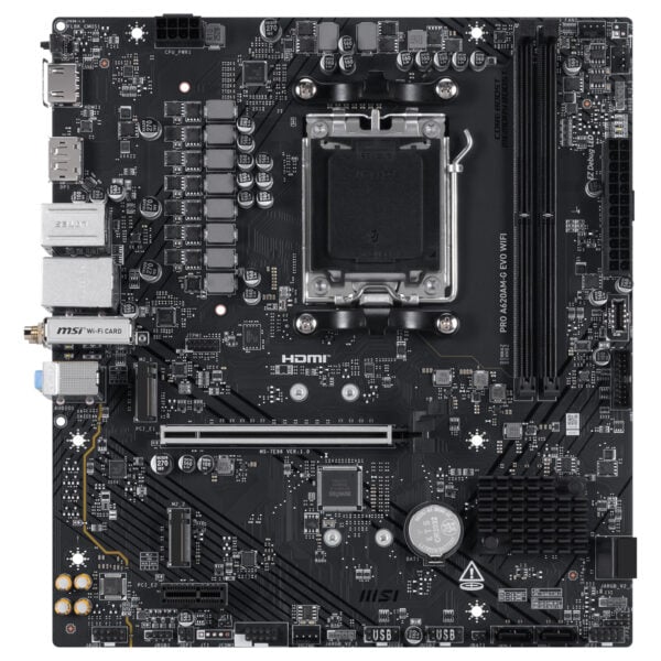Msi Pro A620am G Evo Wifi 7200mhz Oc Ddr5 Soket Am5 M 2 Hdmi Dp Matx Anakart Fc2