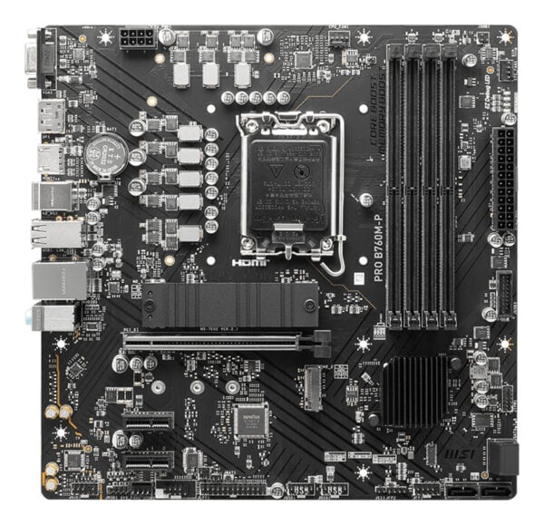 Msi Pro B760m P Anakart Intel B760 Lga 1700 Micro Atx Anakartlar 5