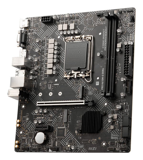 Msi Pro H610m G Ddr4 Anakart Intel H610 Lga 1700 Micro Atx Anakartlar 3