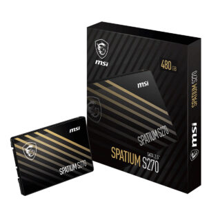 Msi Spatium S270 Sata 2 5 480gb Okuma 500mb Yazma 450mb Sata Ssd Fc1