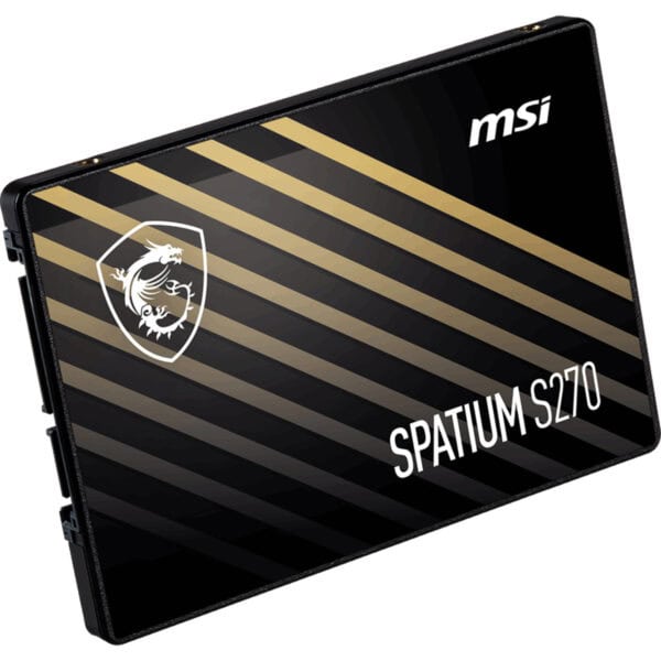 Msi Spatium S270 Sata 2 5 480gb Okuma 500mb Yazma 450mb Sata Ssd Fc3