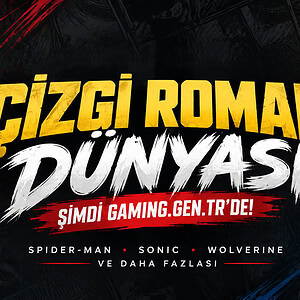 Çizgi Roman Dünyası egevia.live’de! Spider Man, Sonic Ve Daha Fazlası 1