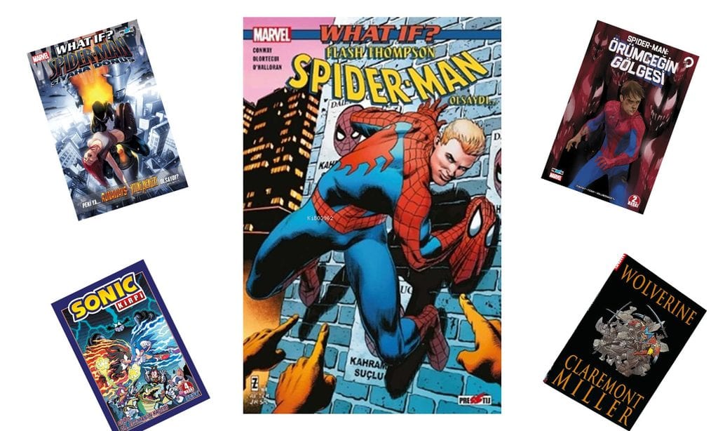 Çizgi Roman Dünyası egevia.live’de! Spider Man, Sonic Ve Daha Fazlası H2