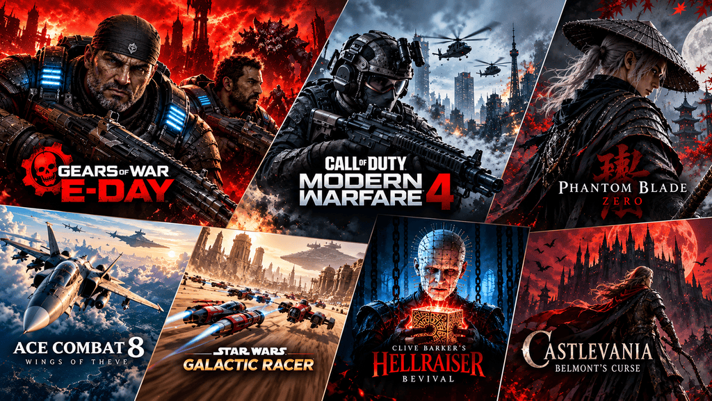 Ekim 2026'da Çıkacak Oyunlar Gears Of War, Call Of Duty, Phantom Blade Zero Ve Daha Fazlası H2