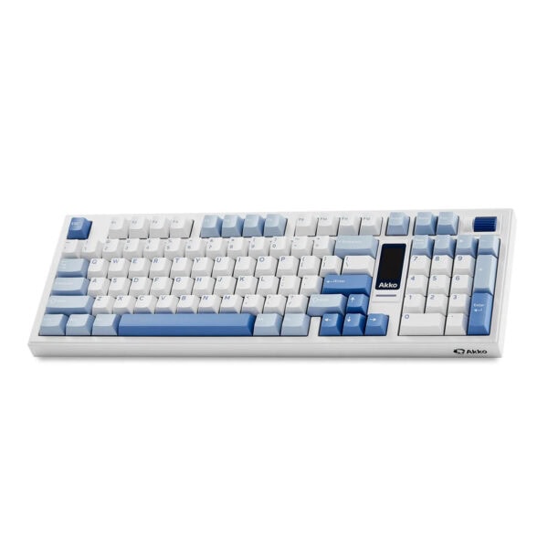 AKKO 5098B Plus Glacier V3 Piano Pro Switch Hotswap RGB Kablosuz İngilizce Mekanik Gaming Klavye - Görsel 4