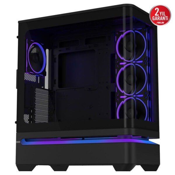 ASUS PRIME AP304 TG ARGB Kavisli Temperli Cam USB 3.2 Mid Tower ATX Gaming Kasa - Görsel 3