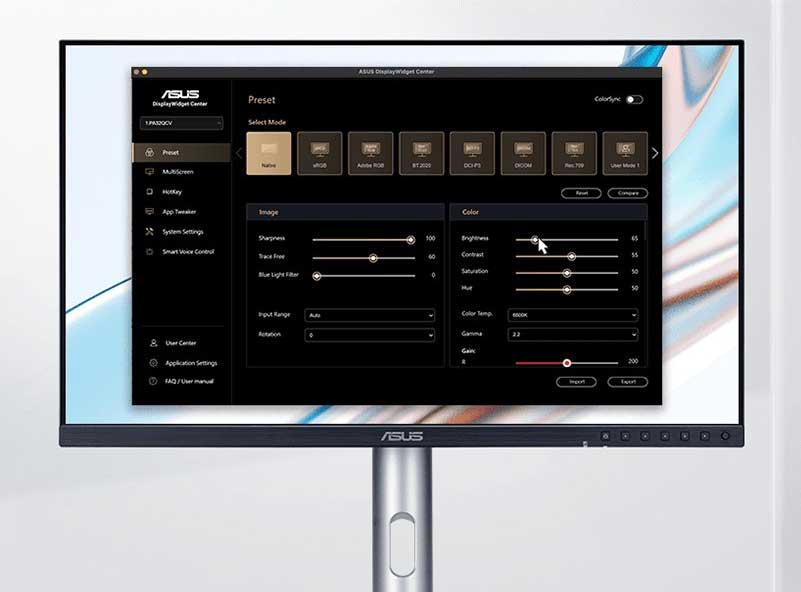 PA32USD asus-proart-display-oled-pa32usd-31-5-inc-240hz-0-1ms-4k-uhd-adaptive-sync-qd-oled-pivot-monitor