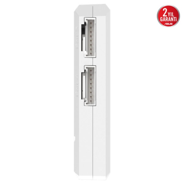 ASUS ROG Eurux GR120 ARGB 120mm beyaz kasa fanı - 2 adet bağlantı arayüzü ve ARGB odaklı soğutma tasarımı değerlendiriliyor.