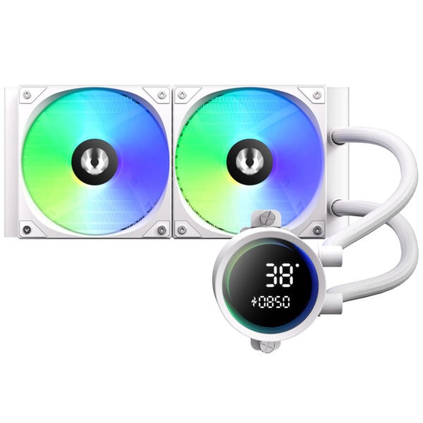 Bitfenix S12 Digital Water Cooler Beyaz 240mm Intel Amd Uyumlu İşlemci Sıvı Soğutucu (bfw S12 240 Ww27a Rp) 2