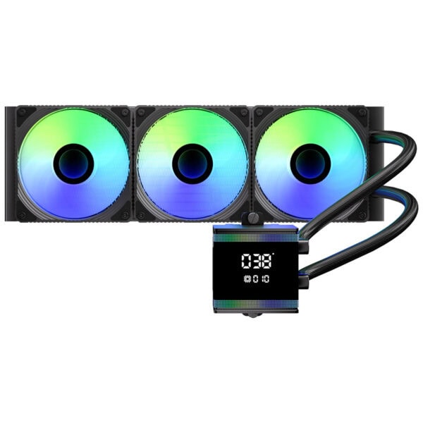 Bitfenix S7 Digital Water Cooler Beyaz Argb 360mm Intel Amd Uyumlu İşlemci Sıvı Soğutucu (bfw S7 360 Kk27a Rp) 2