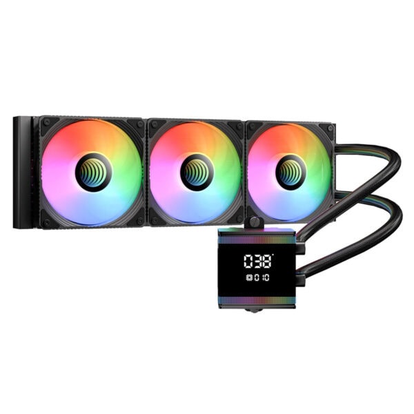 Bitfenix S7 Digital Water Cooler Beyaz Argb 360mm Intel Amd Uyumlu İşlemci Sıvı Soğutucu (bfw S7 360 Kk27a Rp) 3