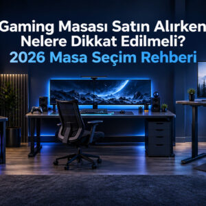 Gaming Masası Satın Alırken Nelere Dikkat Edilmeli 2026 Masa Seçim Rehberi 1