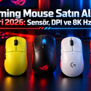 Gaming Mouse Satın Alma Rehberi 2026 Sensör, Dpi Ve 8k Hz Seçimi 1
