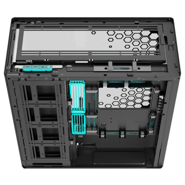 Havn Hs 420 Mercedes Amg Petronas F1 Team Edition 420mm Radyatör Destekli Temperli Cam Usb 3.2 Mid Tower E Atx Gaming Kasa 10