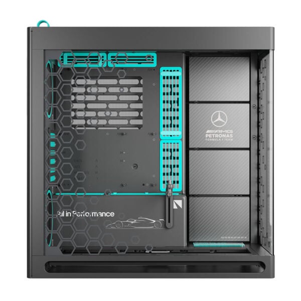 Havn Hs 420 Mercedes Amg Petronas F1 Team Edition 420mm Radyatör Destekli Temperli Cam Usb 3.2 Mid Tower E Atx Gaming Kasa 6