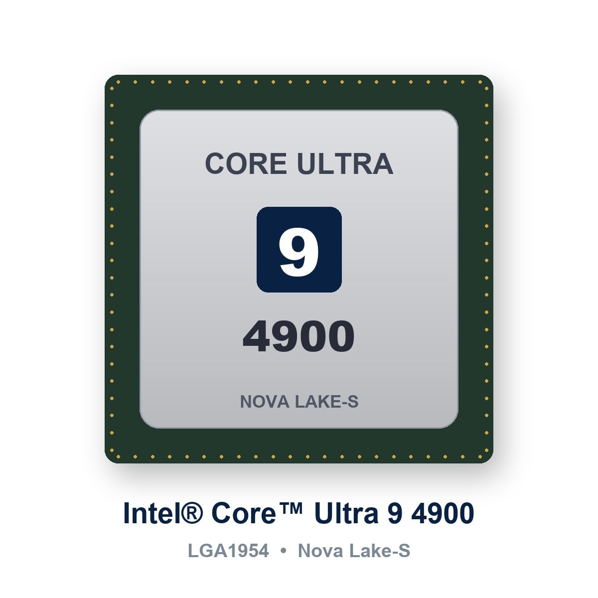 Intel Core Ultra 9 4900 Nova Lake-S LGA1954 işlemci (temsili görsel)