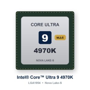 Intel Core Ultra 9 4970K Nova Lake-S LGA1954 işlemci (temsili görsel)