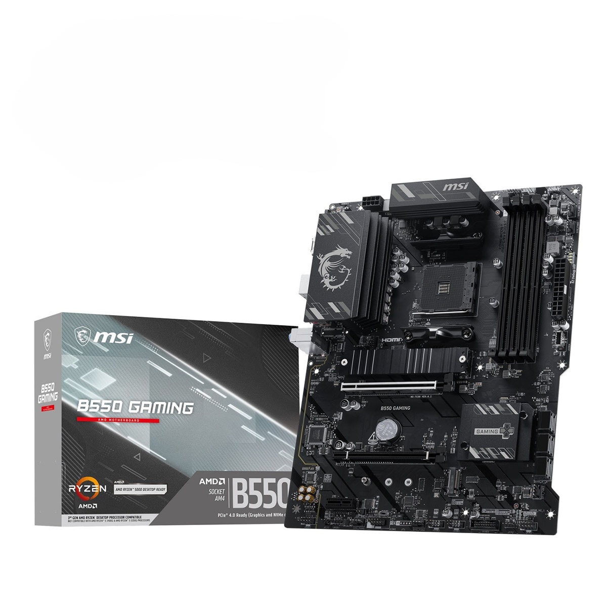 Msi B550 Gaming 4866mhz (oc) Ddr4 Soket Am4 M.2 Hdmi Dp Atx Anakart 1