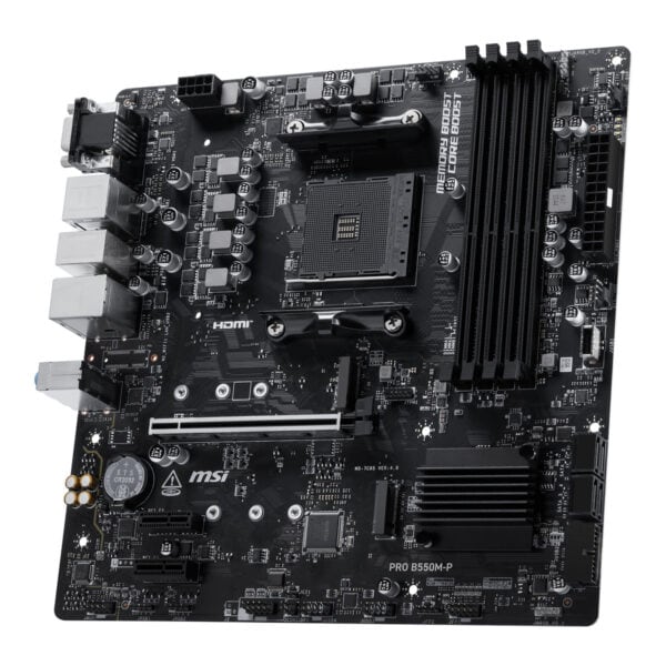 Msi Pro B550m P 4400mhz (oc) Ddr4 Soket Am4 M.2 Hdmi Dp Matx Anakart 4