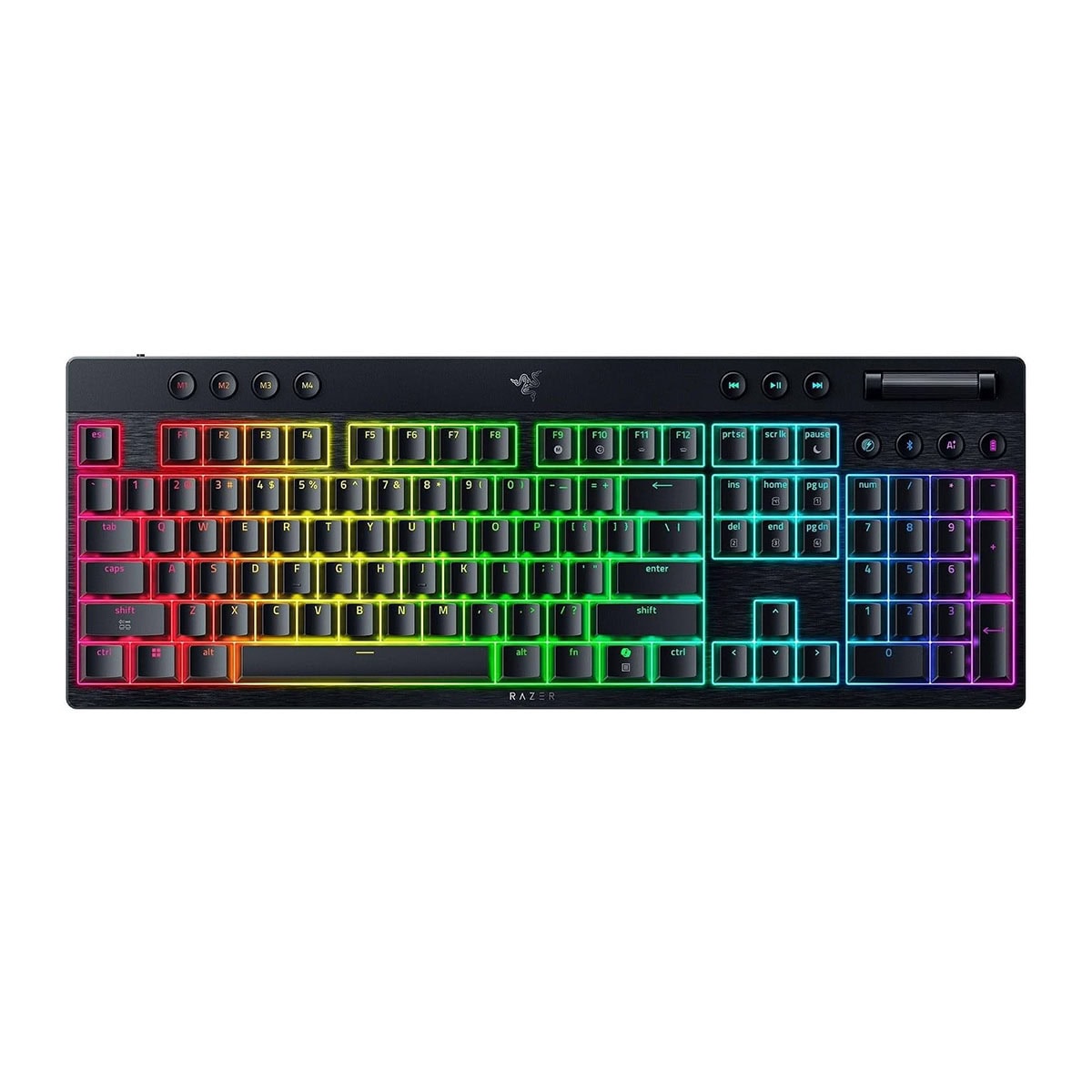 Razer BlackWidow V4 Low Profile Orange Switch Chroma RGB Kablosuz İngilizce Mekanik Gaming Klavye (RZ03-05270800-R3M1)