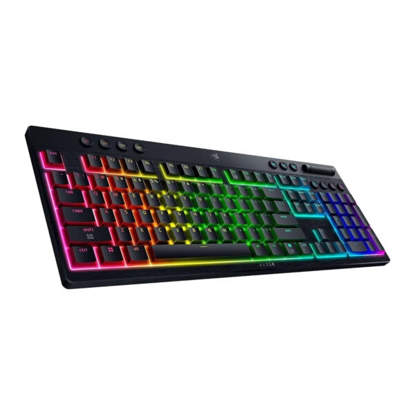 Razer BlackWidow V4 Low Profile Orange Switch Chroma RGB Kablosuz İngilizce Mekanik Gaming Klavye (RZ03-05270800-R3M1) - Görsel 3