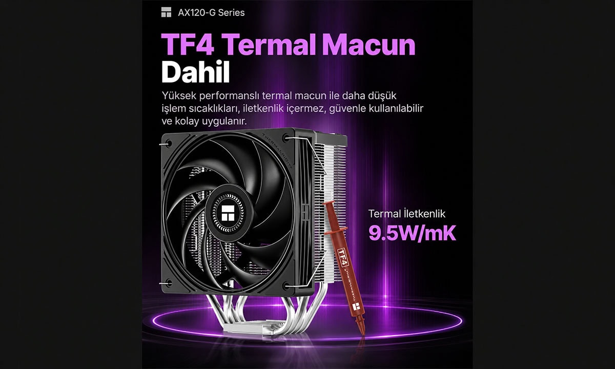 TF4 Termal Macun ile Güçlü Isı İletimi